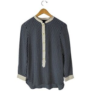 Marc By Marc Jacobs 100% Silk Long Sleeve Blouse Size XS